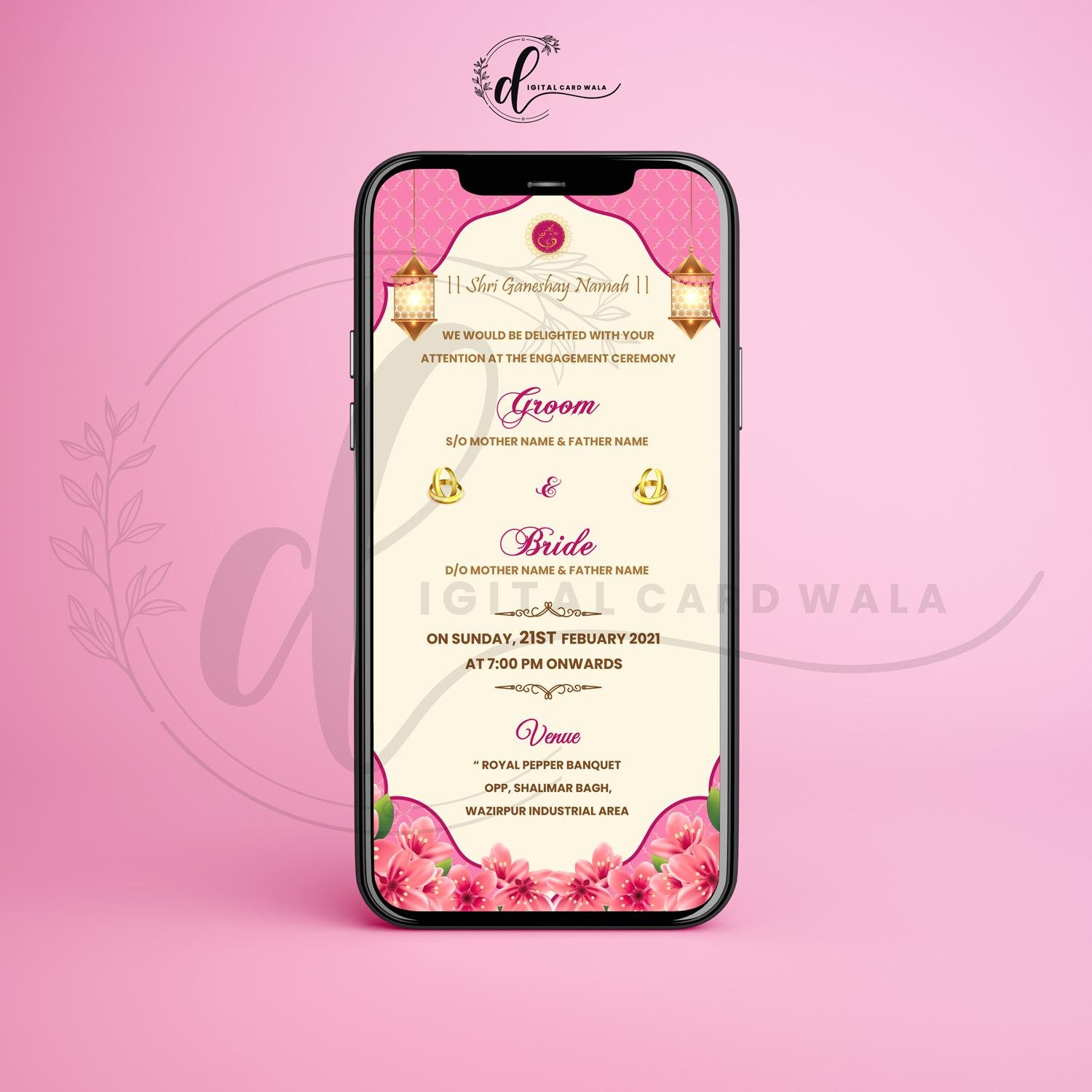 DCW_RCT_08 _ Ring Ceremony Invitation